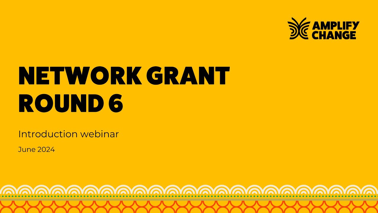 Network Grants Webinar - June 2024