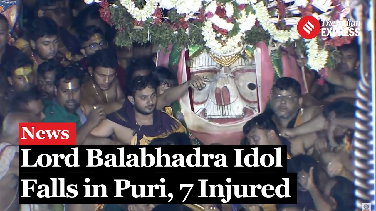 Puri Rathyatra Mishap: 7 Injured As Lord Balabhadra Idol Falls On Servitors In Puri