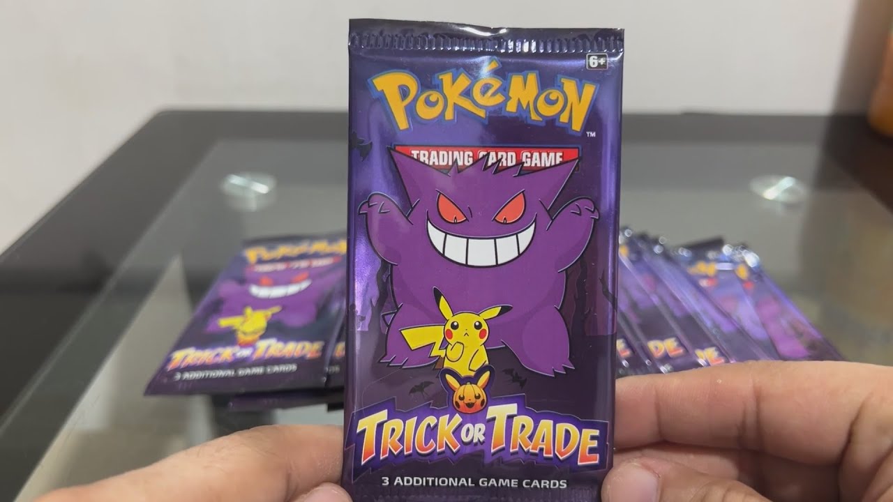 Pokemon Trick or Trade 2022 Booster Packs Opening