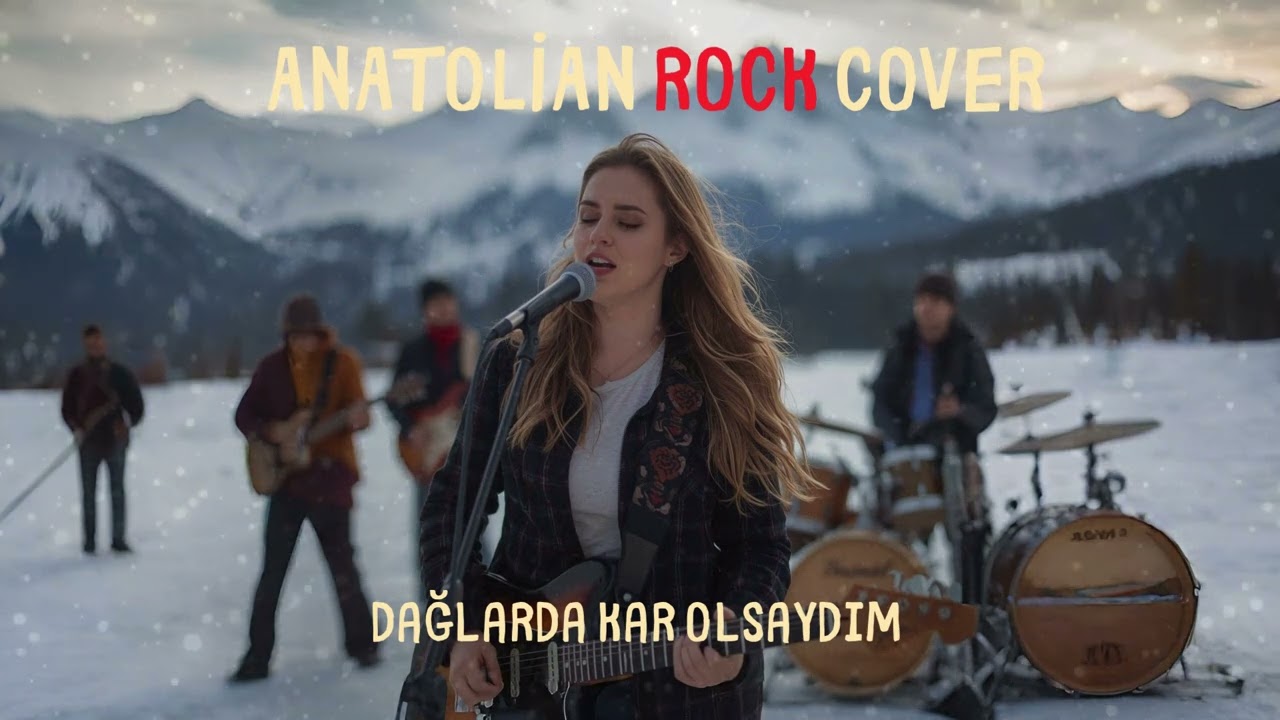 Dağlarda Kar Olsaydım | Anatolian Rock (AI Cover) | Psychedelic