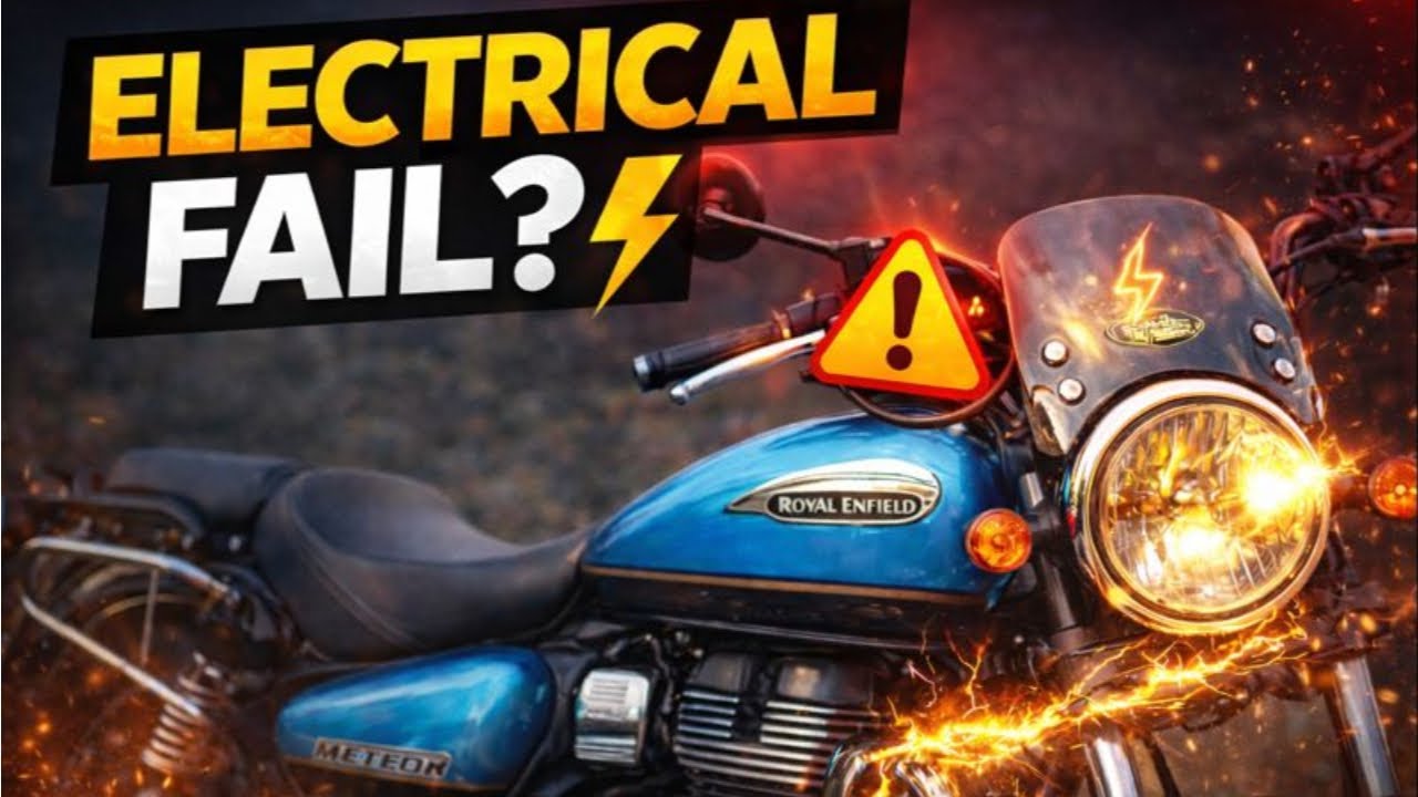 Royal Enfield Meteor 350 Electrical Problems 😱 | Common Issues & Fixes | Vlog No 793