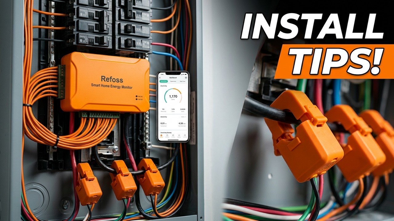 Refoss Smart Energy Monitor REVIEW - Install Tips