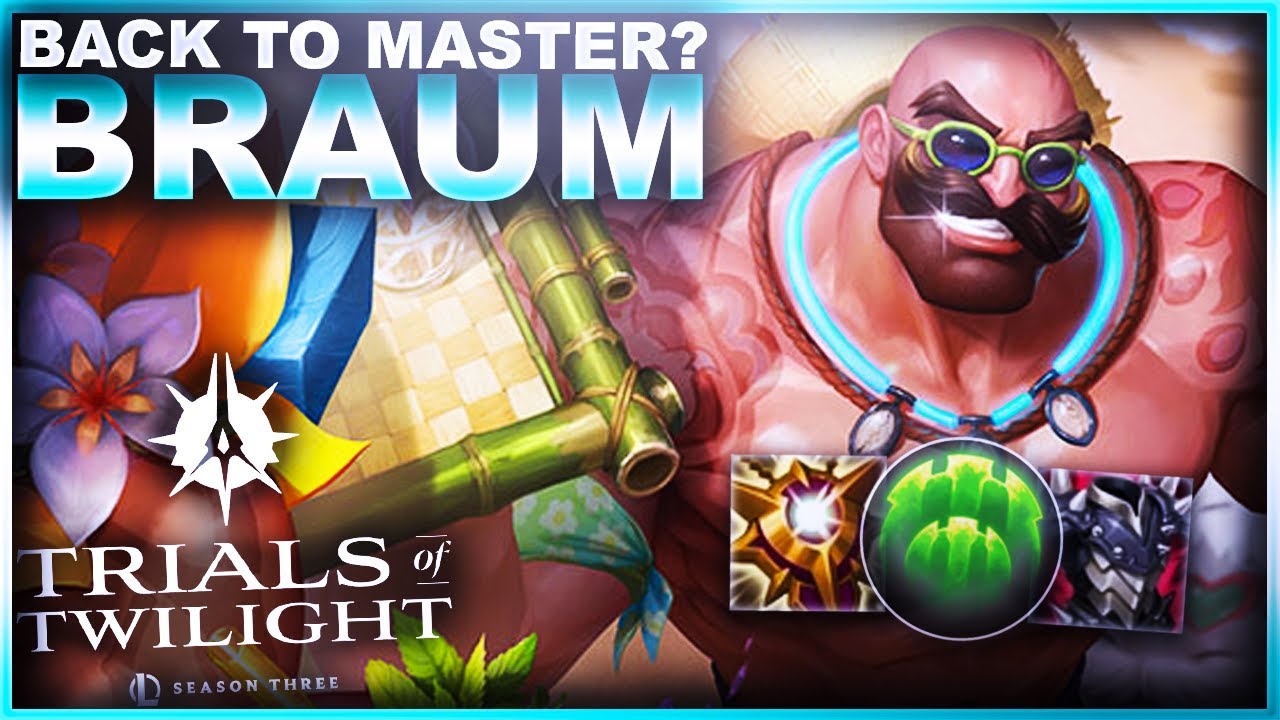 I WILL MAKE LUCIAN STRONG AND GET BACK TO MASTER WITH BRAUM! | League of Legends