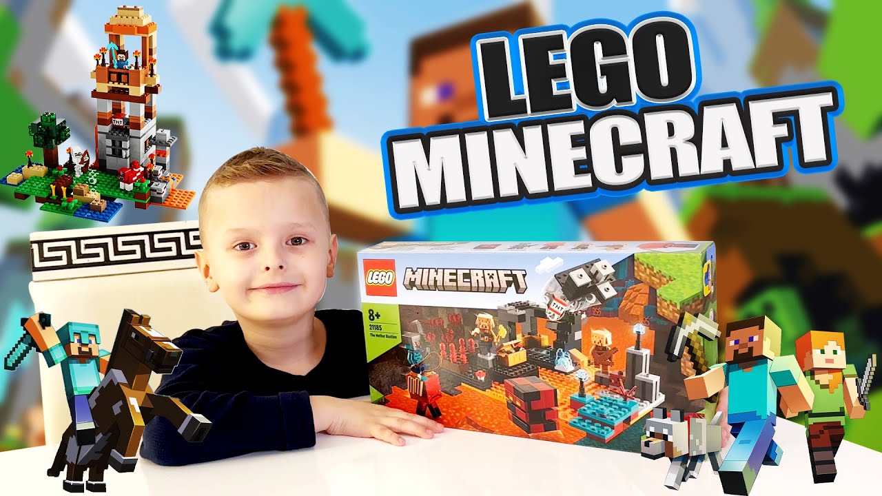 I Built LEGO Minecraft  The Nether Bastion - LEGO so COOL