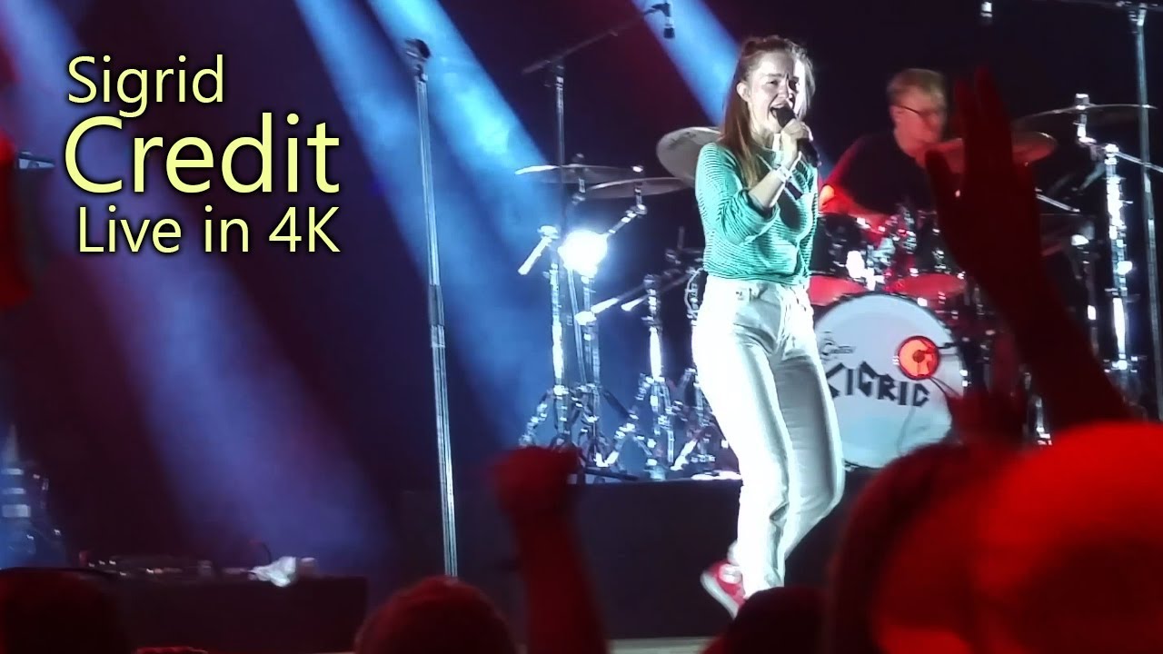 Sigrid - Credit (Part, Live at Roskilde 2018 in 4K)