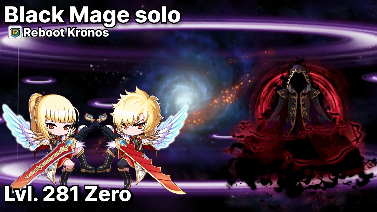 [Lvl. 281 Zero] Black Mage solo [Reboot Kronos]