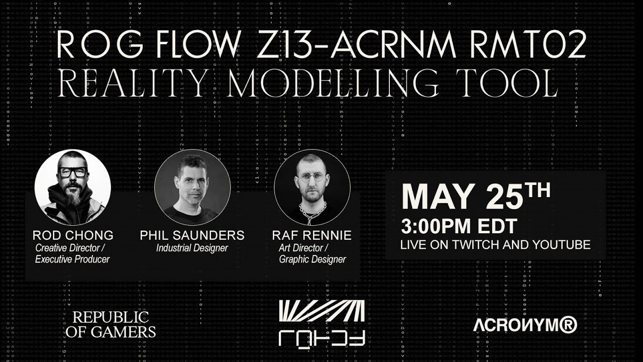 The making of ROG Flow Z13-ACRNM RMT02