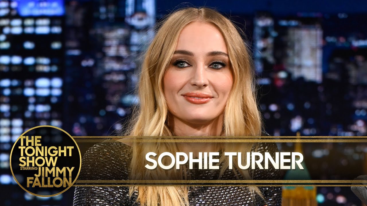 Sophie Turner Talks 15 Years of Game of Thrones, Playing Lara Croft and Steal | Tonight Show