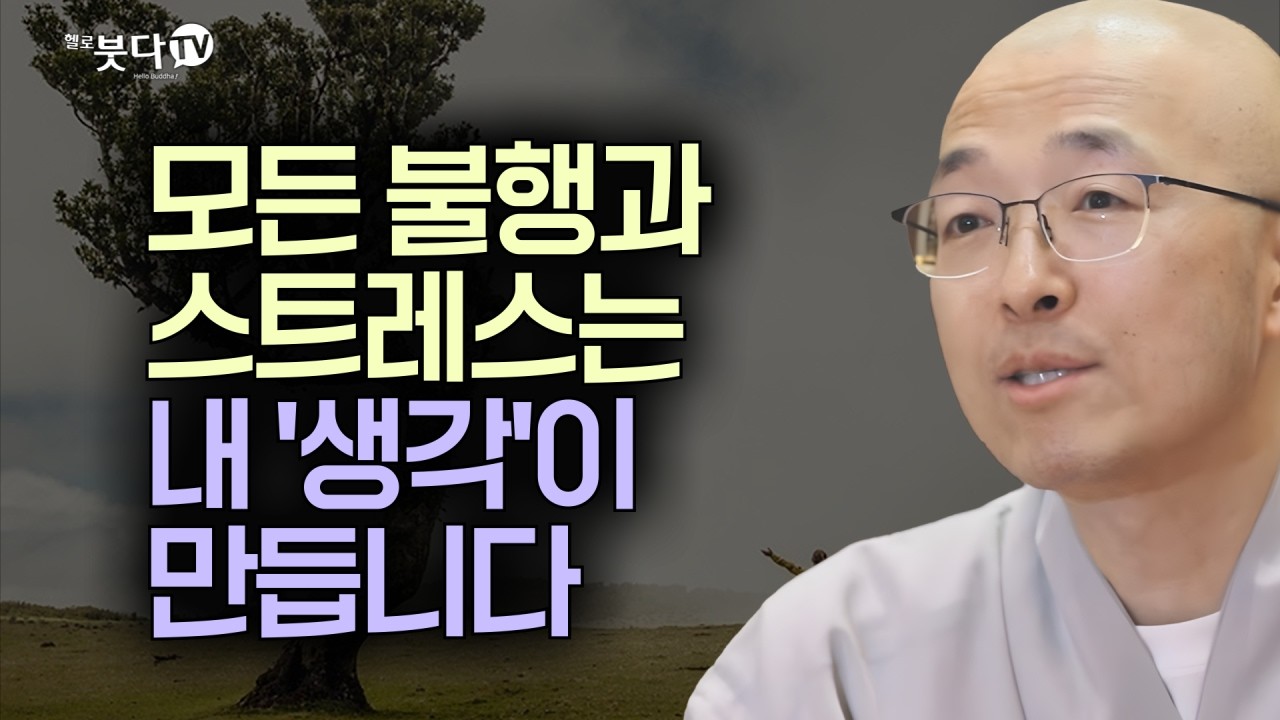 모든 불행과 스트레스는 내 '생각'이 만듭니다 | 목탁소리 | 마음공부 | 인생공부 | 법상스님의 우두법융 선사 심명 52회(26_2)