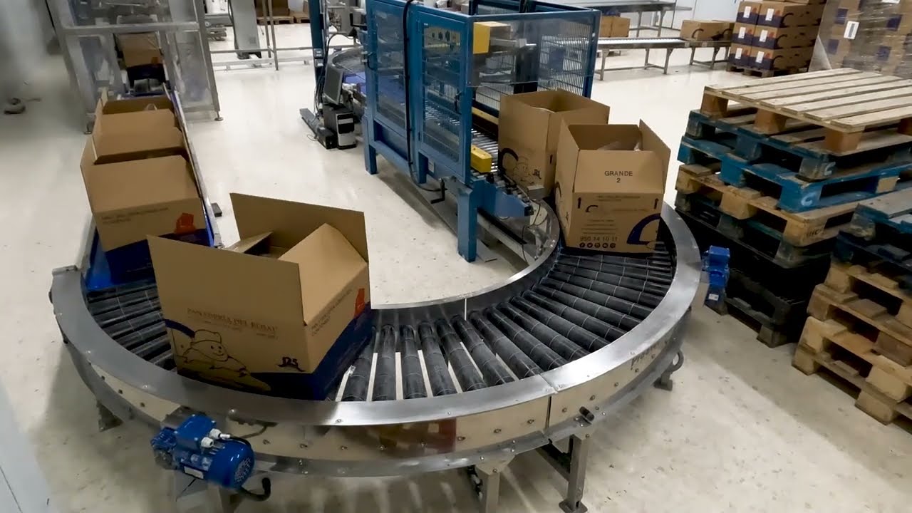 Línea de Envasado, Formadora y Embolsadora de Cajas para panadería del Rosal - 2022 #lineadeenvasado
