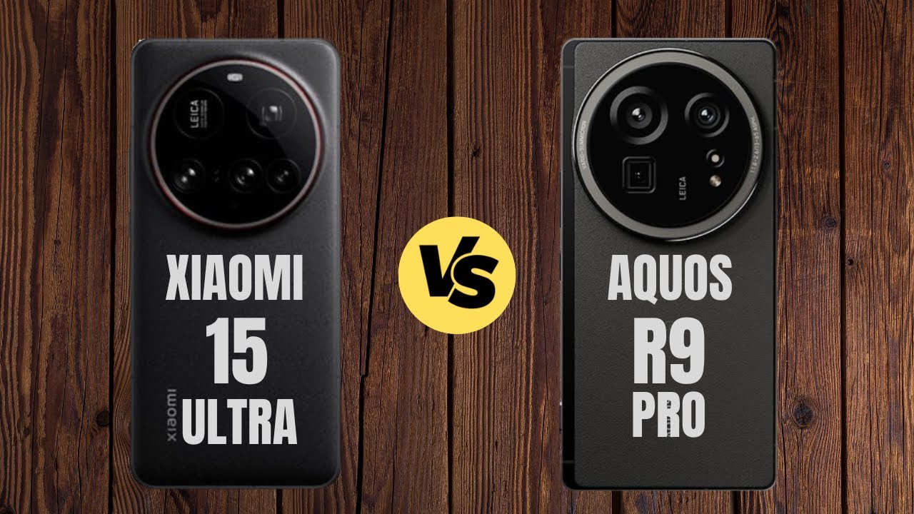 Xiaomi 15 Ultra vs Sharp  Aquos R9 Pro