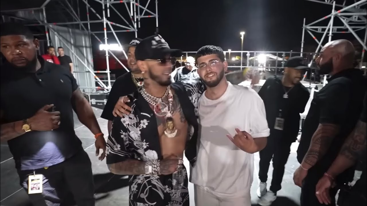 Jopa conoce a Anuel AA 💪🏻❤️