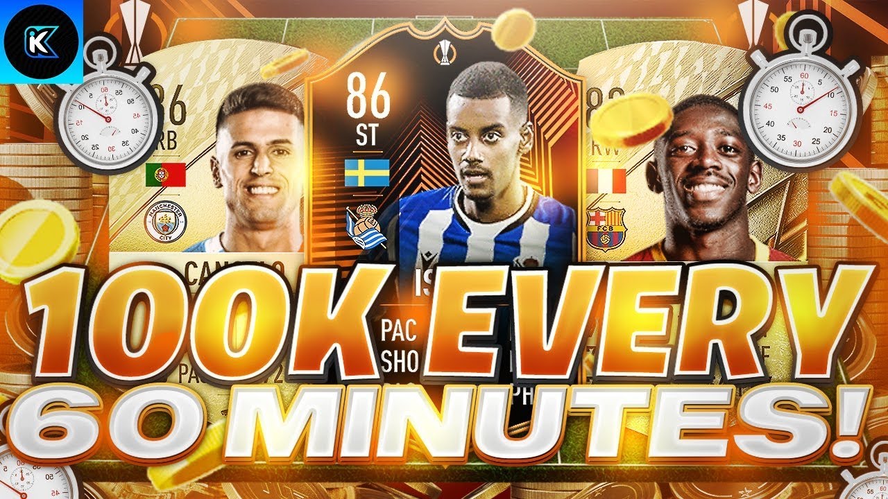 NO WAY! 100K EVERY 60 MINUTES FIFA 22 BEST TRADING METHOD (FIFA 22 SNIPING & FLIPPING)