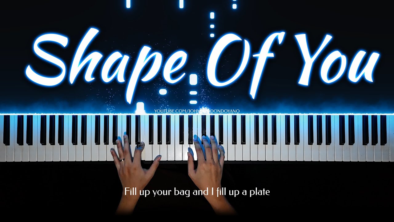 Shape Of You - Ed Sheeran | Piano Cover with PIANO SHEET