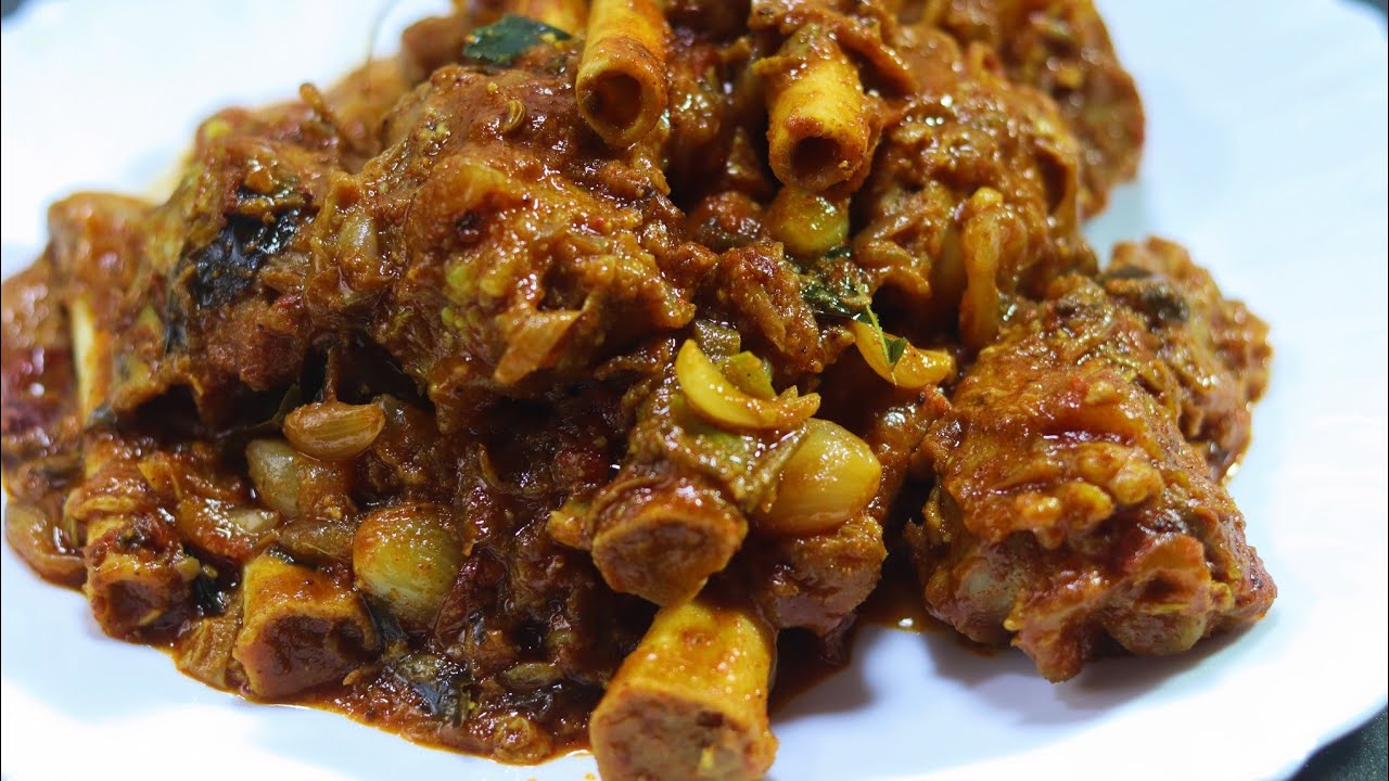 മട്ടൺ ന്റെ എല്ല് കറി വെച്ചത് || Mutton Bone Masala || Mutton Nalli Gravy||Mutton Nalli Gravy Recipe