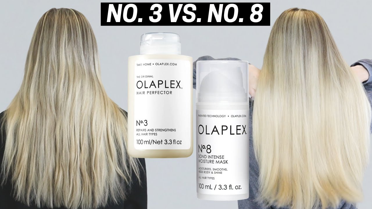 Olaplex No 8 vs. Olaplex No 3- Are They Really That Different? & How to Use Them Together