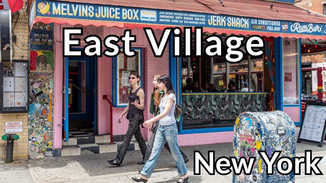 The East Village Isn't for Everyone (And That&rsquo;s the Point) NYC Walk | 4K