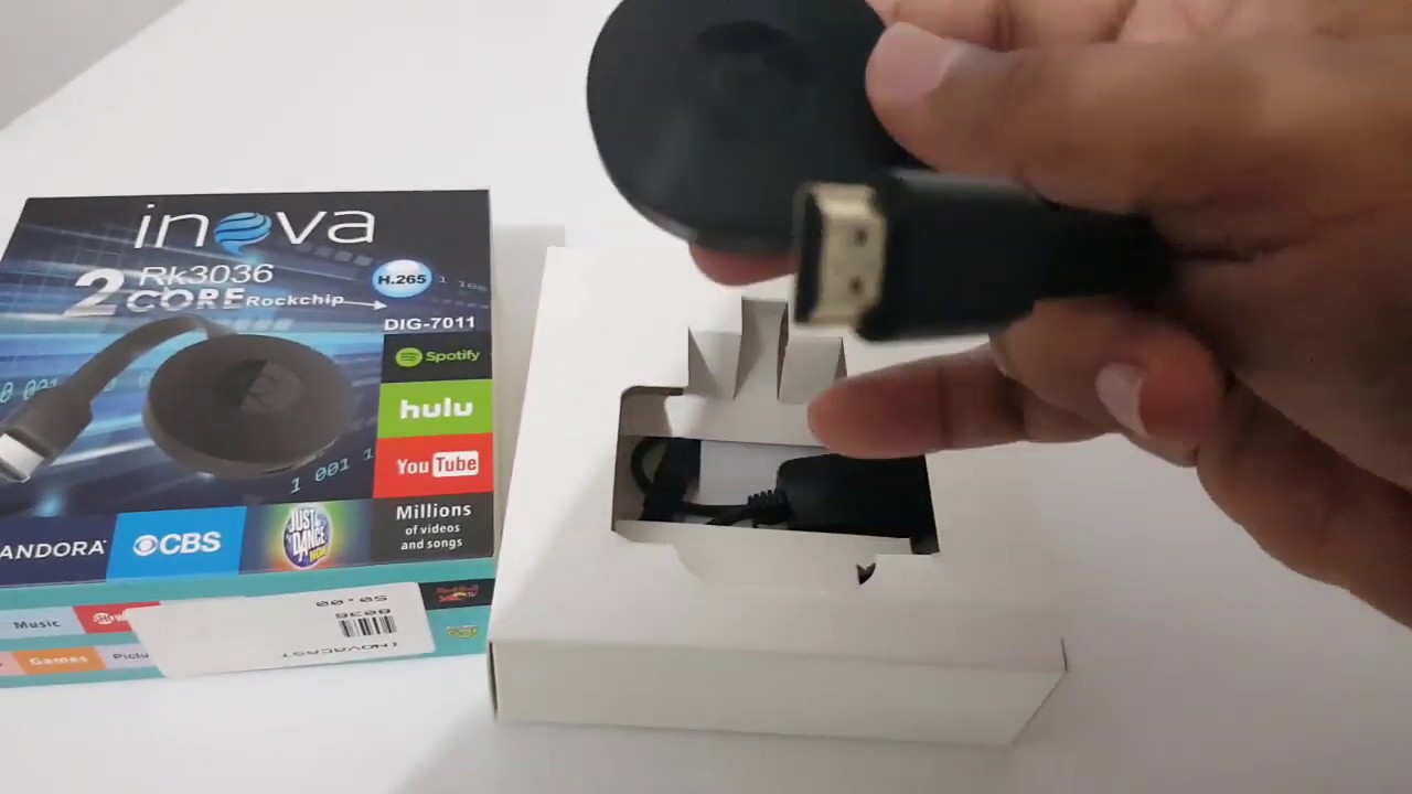 Wecast INOVA - Rk3036 Hdmi Streaming Espelhar A Tela Do Celular Para Tv