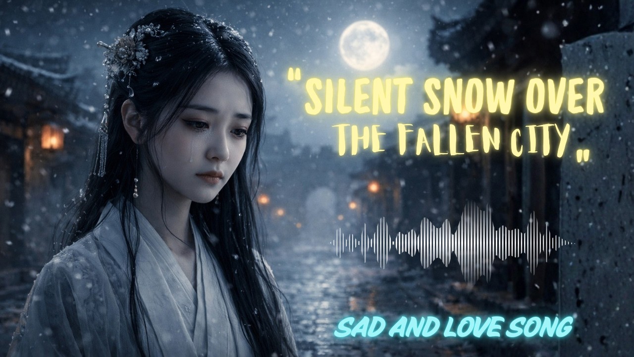 Silent Snow Over the Fallen City | English Song in Chinese Guofeng Style | Sad Ancient Music OST