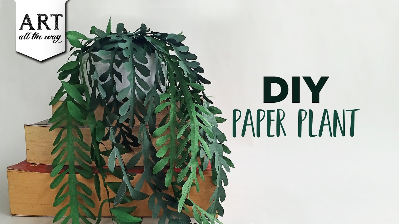 DIY Paper Plant | Home Decor | DIY Paper Plant Ideas
