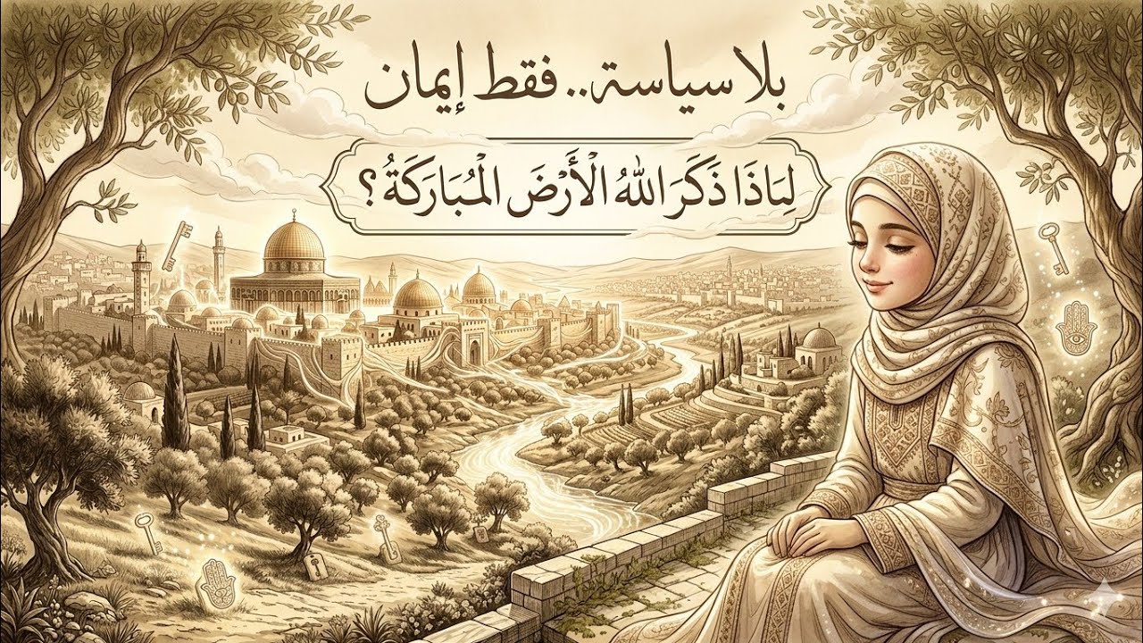 لماذا ذكر الله الأرض المباركة؟