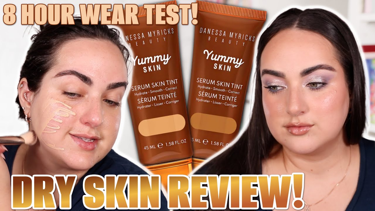 DANESSA MYRICKS YUMMY SKIN TINT FOUNDATION! REVIEW & WEAR TEST!