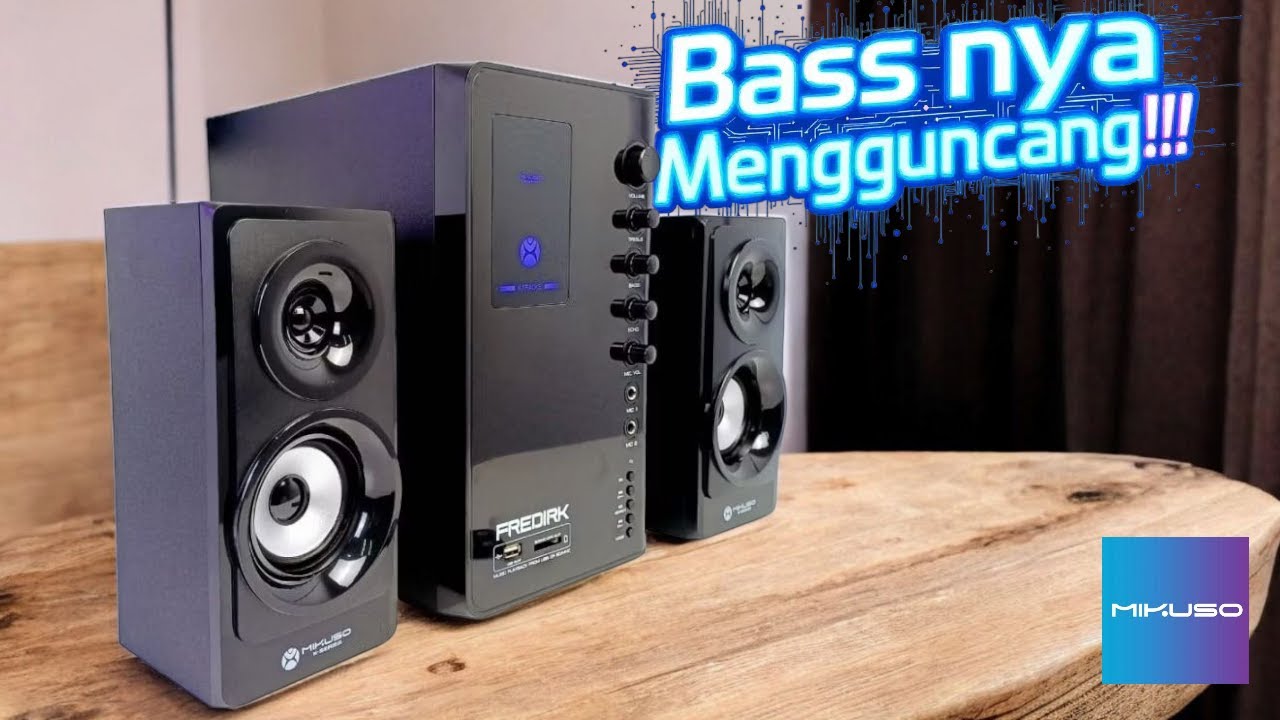 MIKUSO XS-45A Review Indonesia | Speaker Bluetooth 2.1, Bass Nendang, Bisa Karaoke