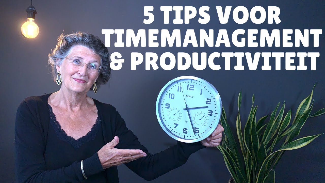 5 TIPS voor timemanagement & productiviteit (hoe jij effectief met je tijd om kunt gaan!)