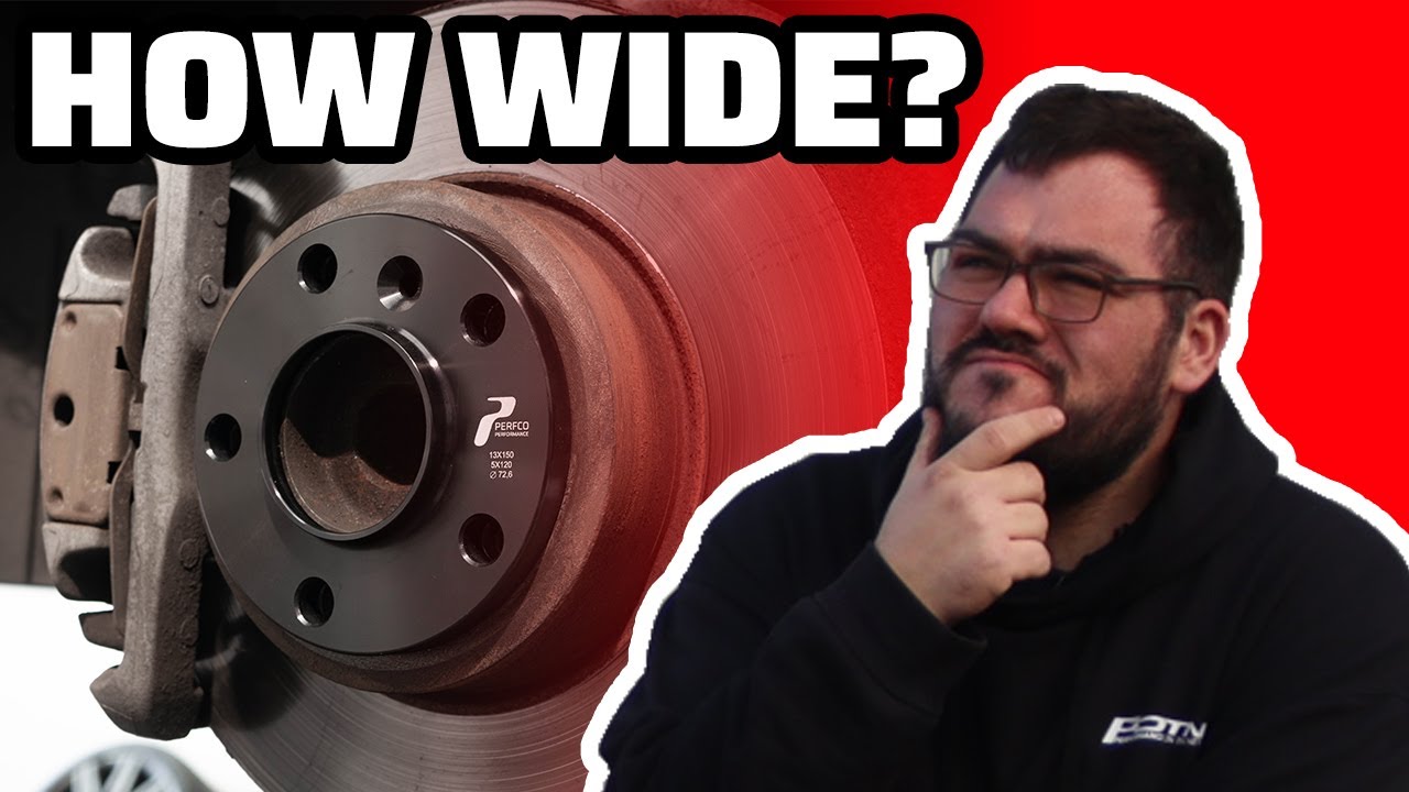 WE FIT PERFCO SPACERS TO A BMW!!