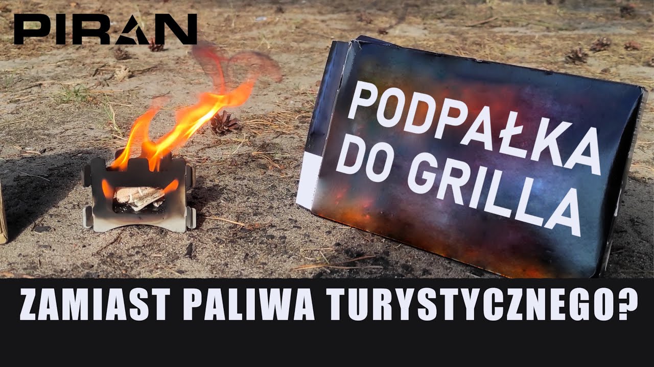 Podpałka do grilla za 4 zł VS Paliwo Turystyczne za 30 zł!