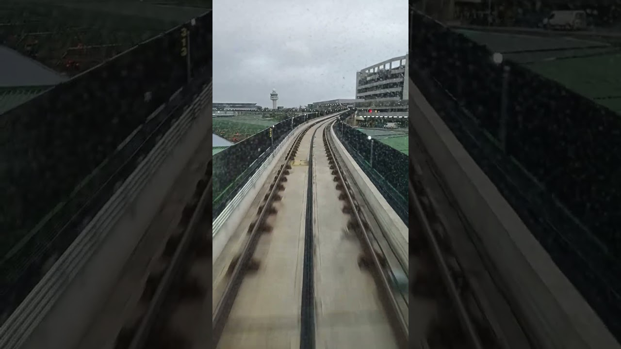 Aeromóvel GRU - CPTM Guarulhos até Terminal 3 - trajeto completo 2026-02-27
