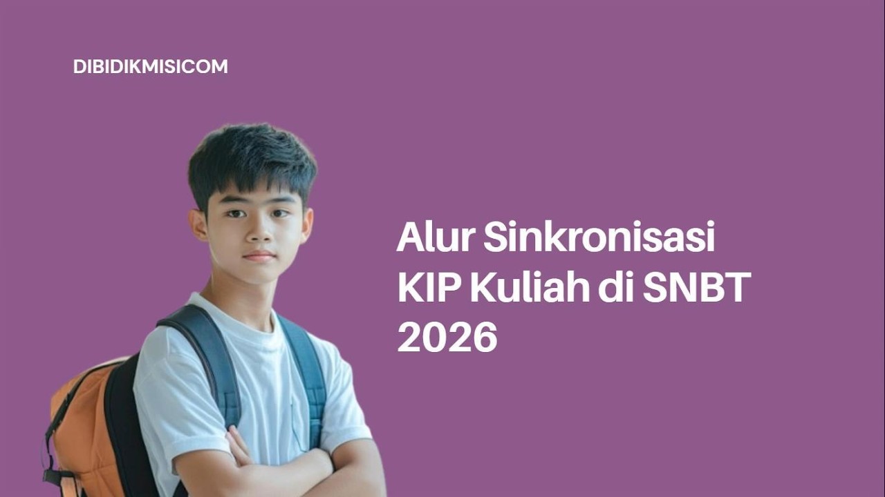 Alur Sinkronisasi KIP Kuliah di SNBT 2026