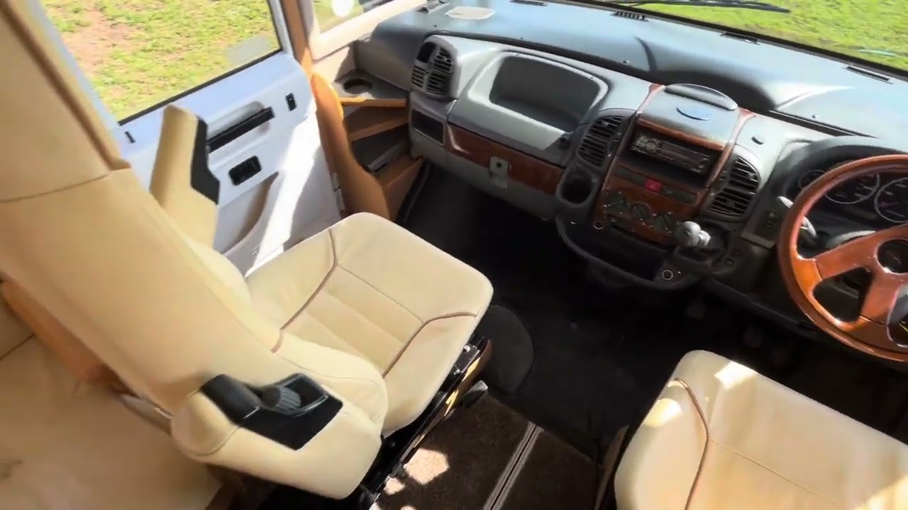 Frankia luxury class for sale £24995 @sellmymotorhomeuk.com 6 berth with garages