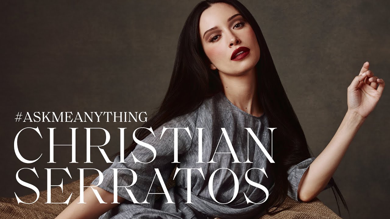 Christian Serratos on Red Lips, Dad Jokes, & Playing 'Selena' | Ask Me Anything | ELLE