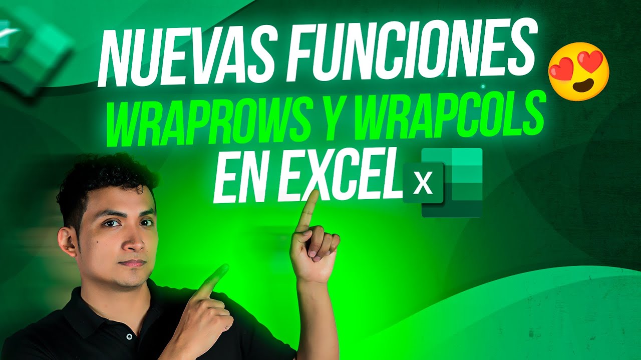 🤯EXCLUSIVO: NUEVAS FUNCIONES WRAPROWS y WRAPCOLS EN EXCEL