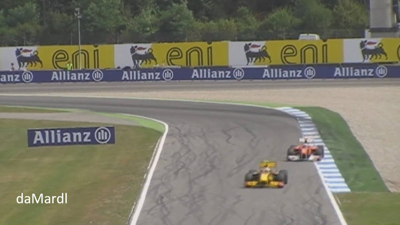 F1 2010 Great start Felipe Massa, Alonso wins the German GP Hockenheim