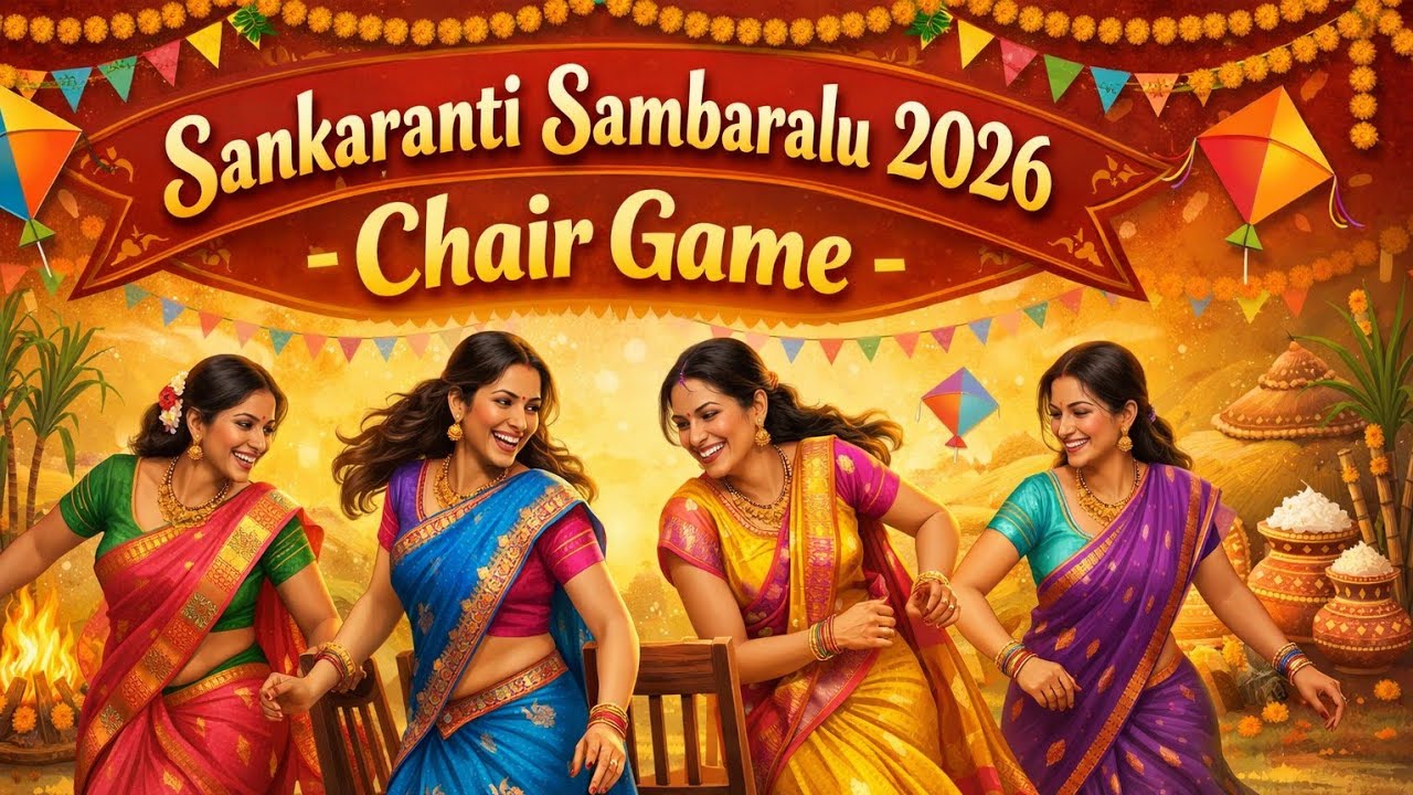 Chair Game | Ladies | Sankranti Sambaralu | N. Mulaga 2026 🎉🪑