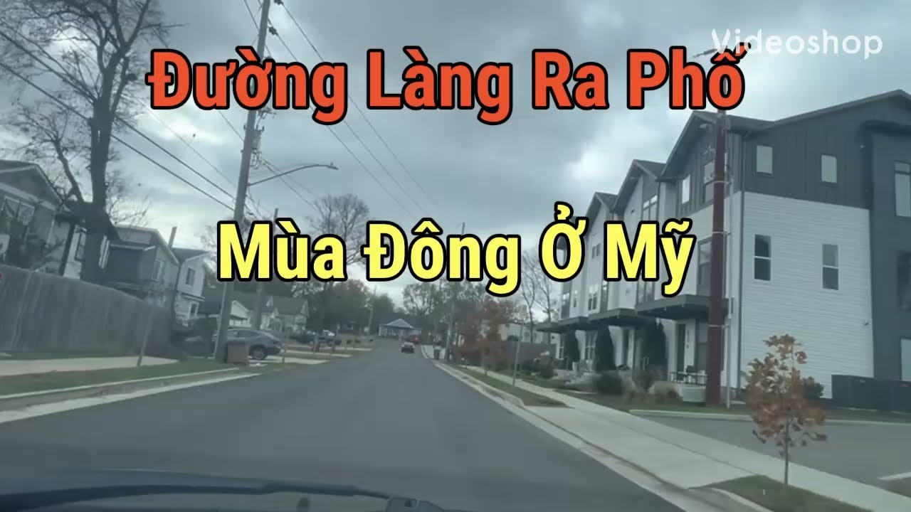 Đường Quê Ra Phố Ở Mỹ 