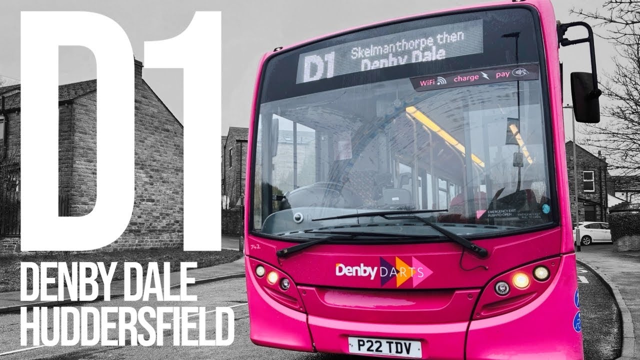 Bus Driving - Cab Camera D1 (Denby Dale to Huddersfield) Enviro e200 