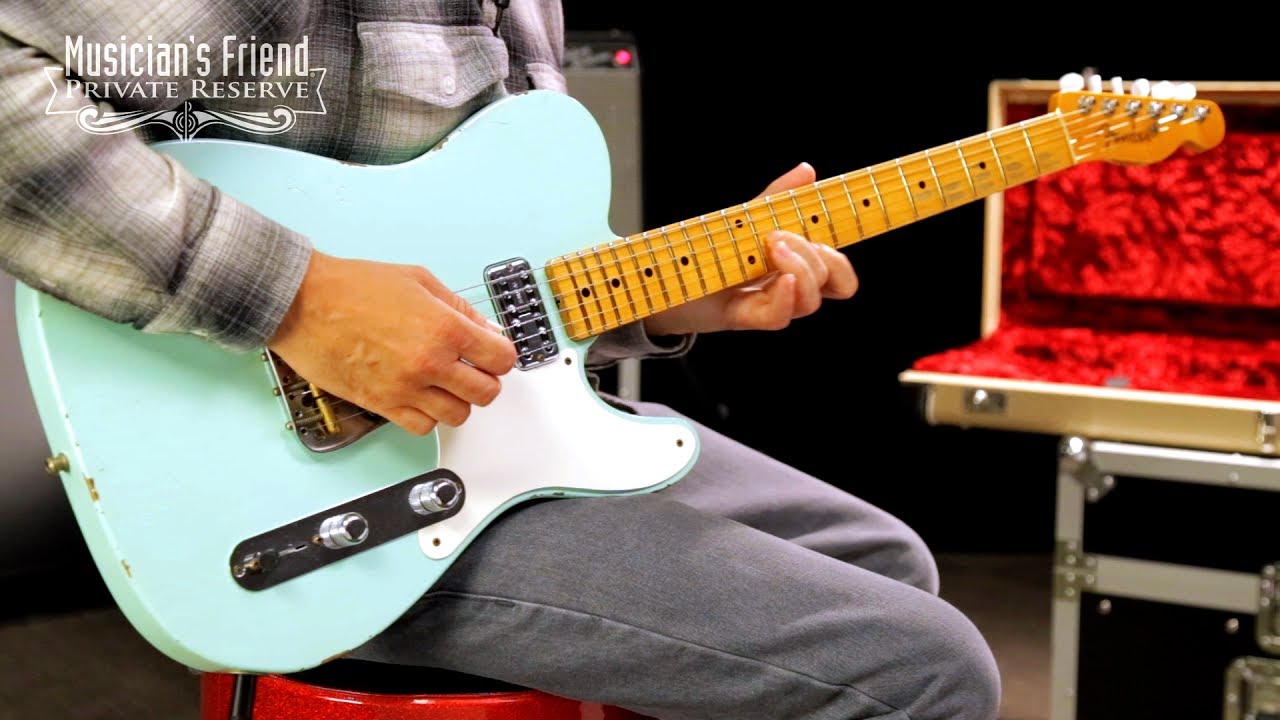 Fender Custom Shop Limited Edition Maple Fingerboard Relic Tele Caballo Tono Electric Guitar