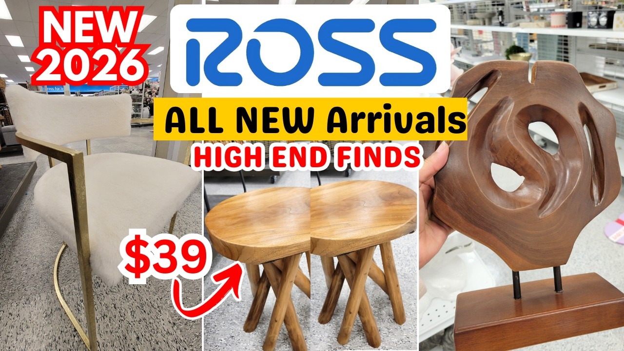 NEW ROSS HOME DECOR AND FURNITURE FINDS | SHOP WITH ME