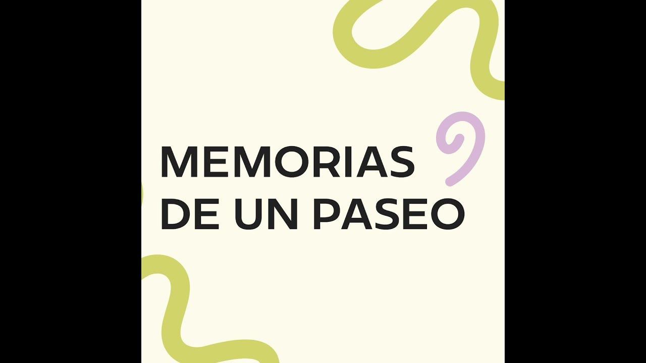 Bienvenido a Memorias de un paseo