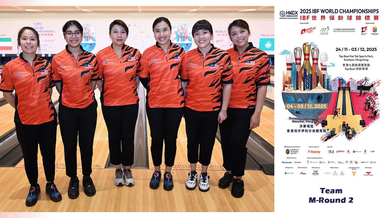 [Team-Women, Round 2 Lane 21-24] HKGX 2025 IBF World Championships