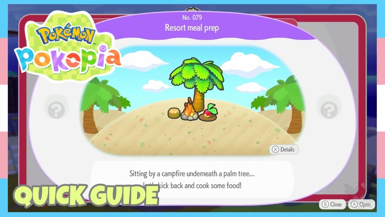 How To Create/Make A Resort Meal Prep Habitat In Pokemon Pokopia | Quick Guide