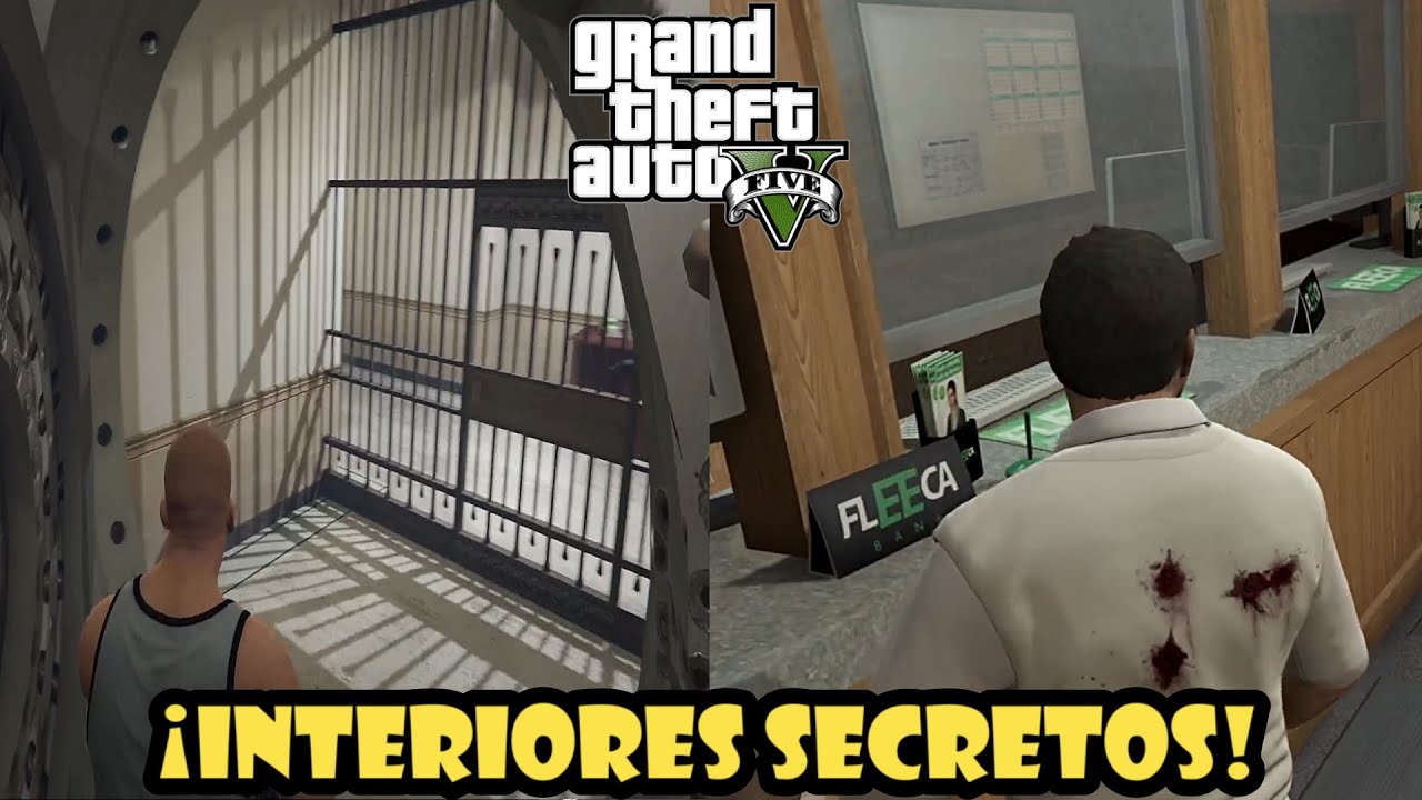 ¡INTERIORES SECRETOS y OCULTOS en GTA que NO CONOCES!🔍✨
