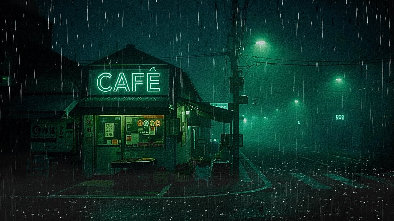 90s Rainy Tokyo Night 🌧️🎧 Chill Lofi Beats to Study To