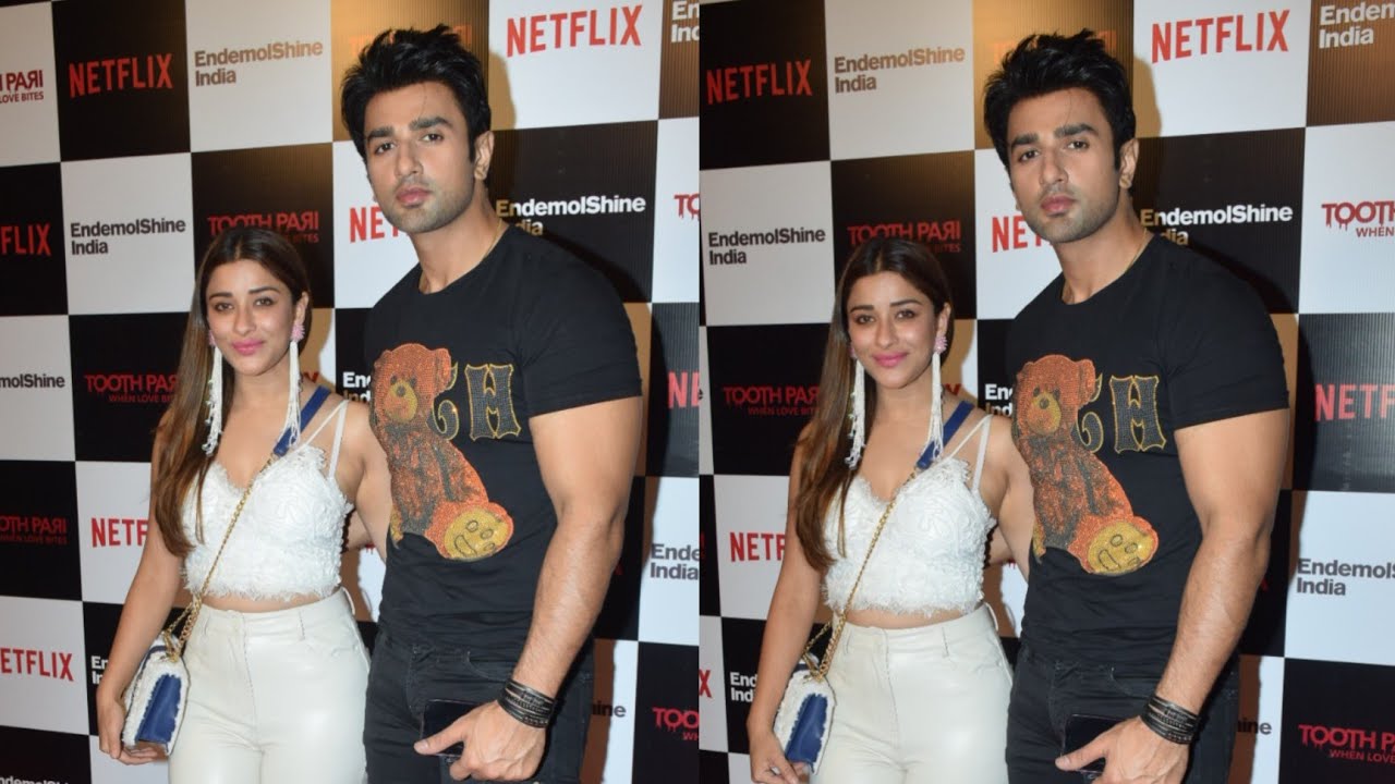 Nishant Malkhani With Gf Nyra Bannerjee attend Tooth Pari launch Party