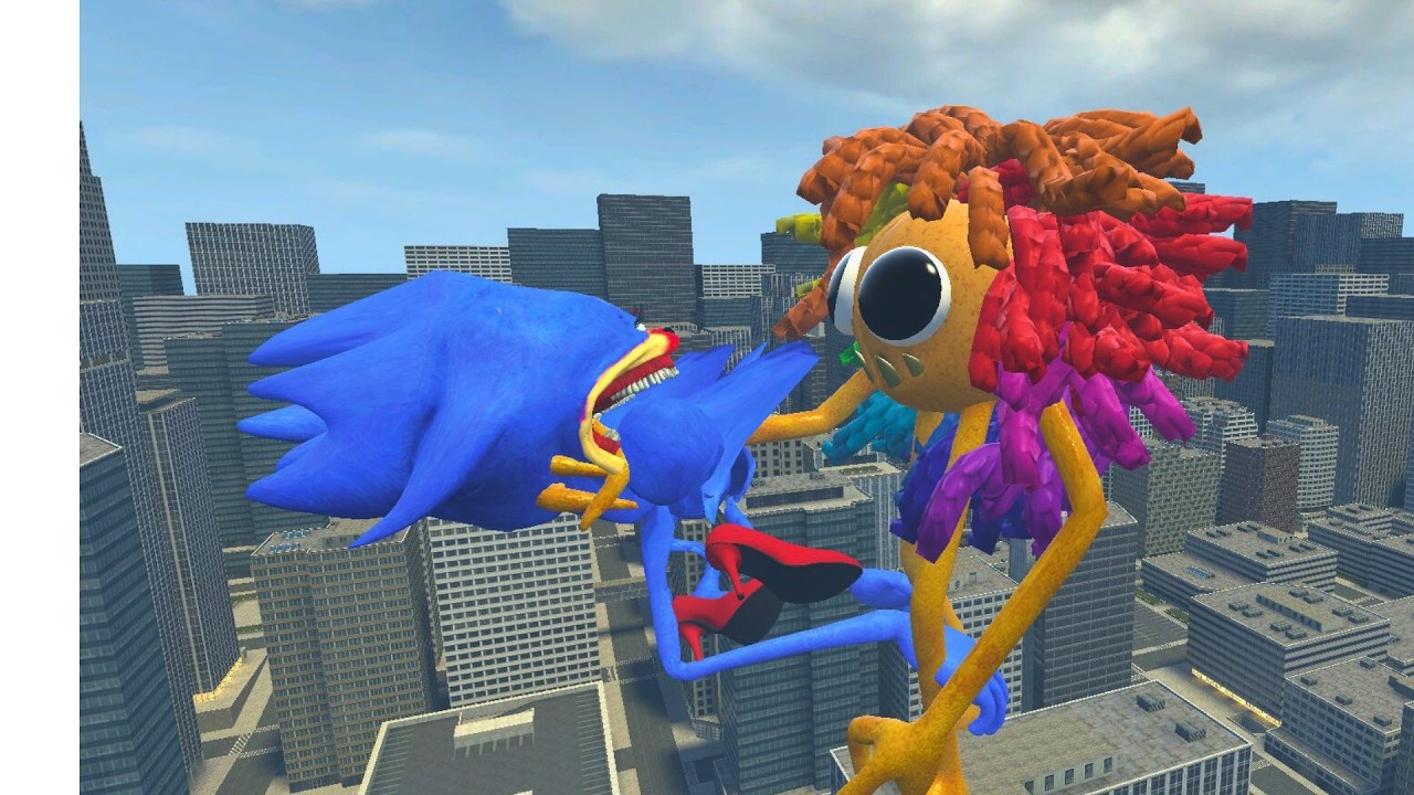 NEW YARNABY SMILEY VS ALL SHIN SONIC TAPES FAMILY in Garrry's Mod!
