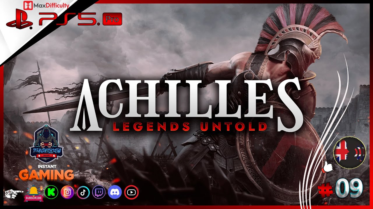 Achilles Legends Untold｜ #09｜Max difficulty ｜PS5 ｜ Full Game