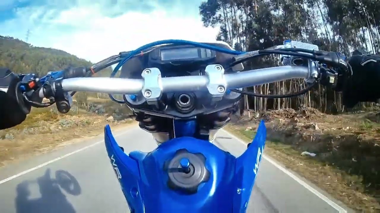 DayRide.Wheelie.YamahaWR450Fsm18.10.2025 #wr450f #supermoto #bikelifestyle #wheelie #bikelife